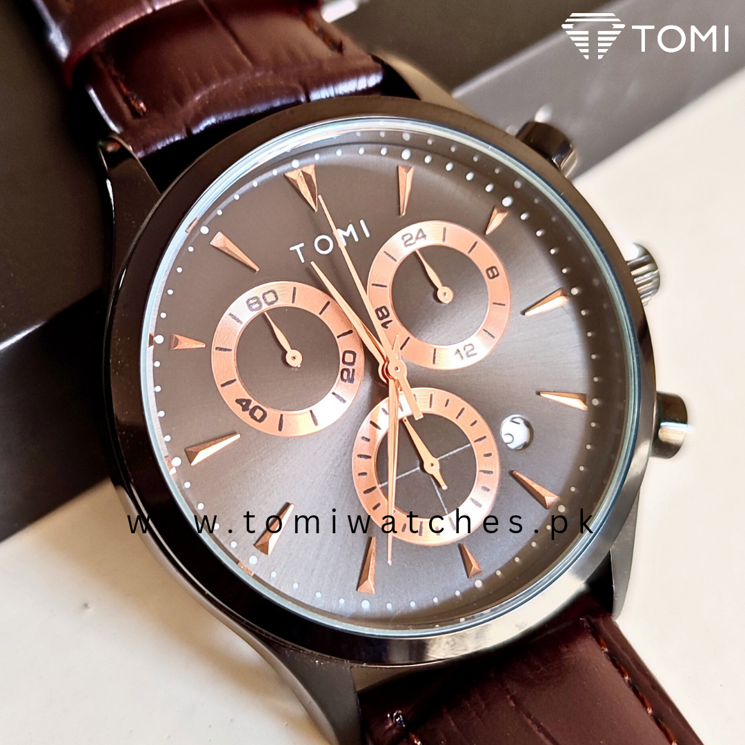 TOMI T-602 Chronograph Luxury Men's Watch