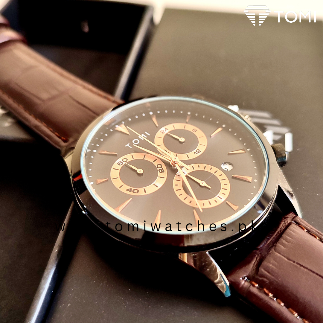 TOMI T-602 Chronograph Luxury Men's Watch