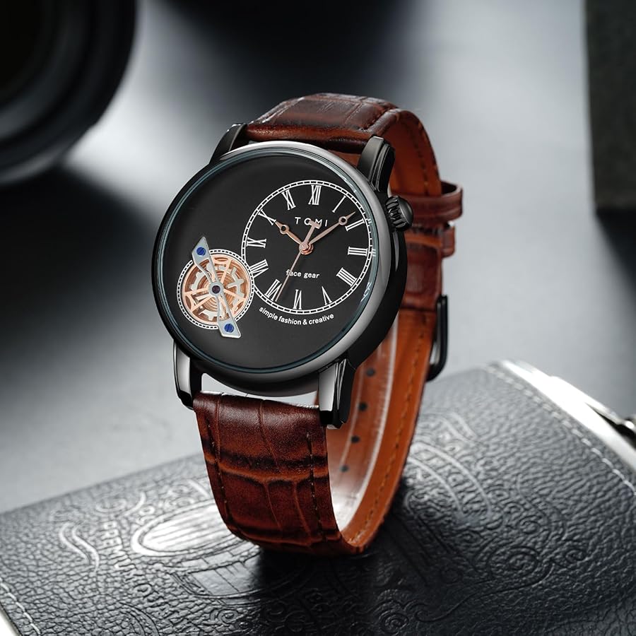 TOMI T-103 Face Gear Dual Strap Watch