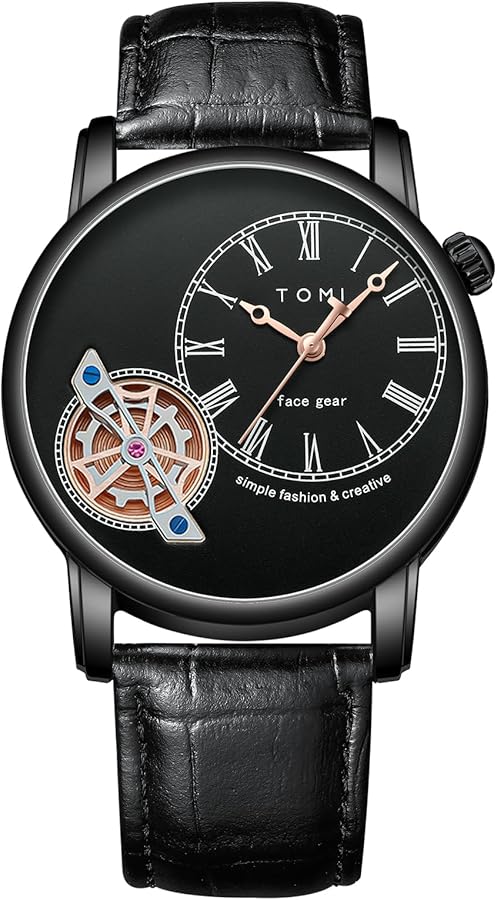 TOMI T-103 Face Gear Dual Strap Watch
