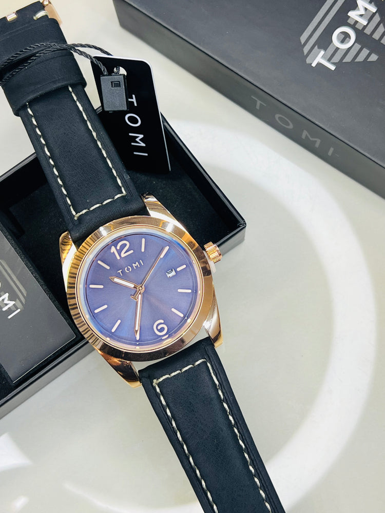 TOMI T-095 Luxury Watch Dial Quartz Date