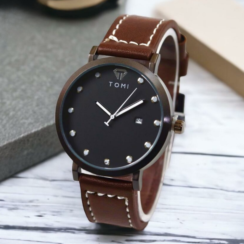 TOMI T-074 Luxury Watch Date Quartz