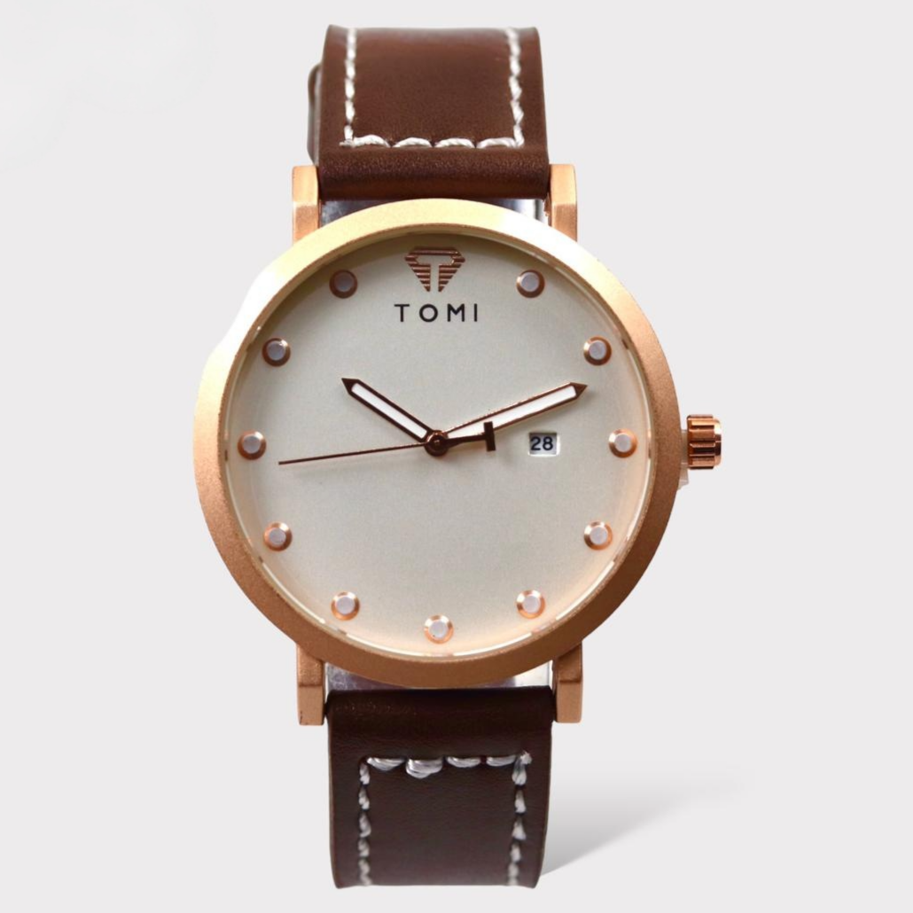 TOMI T-074 Luxury Watch Date Quartz