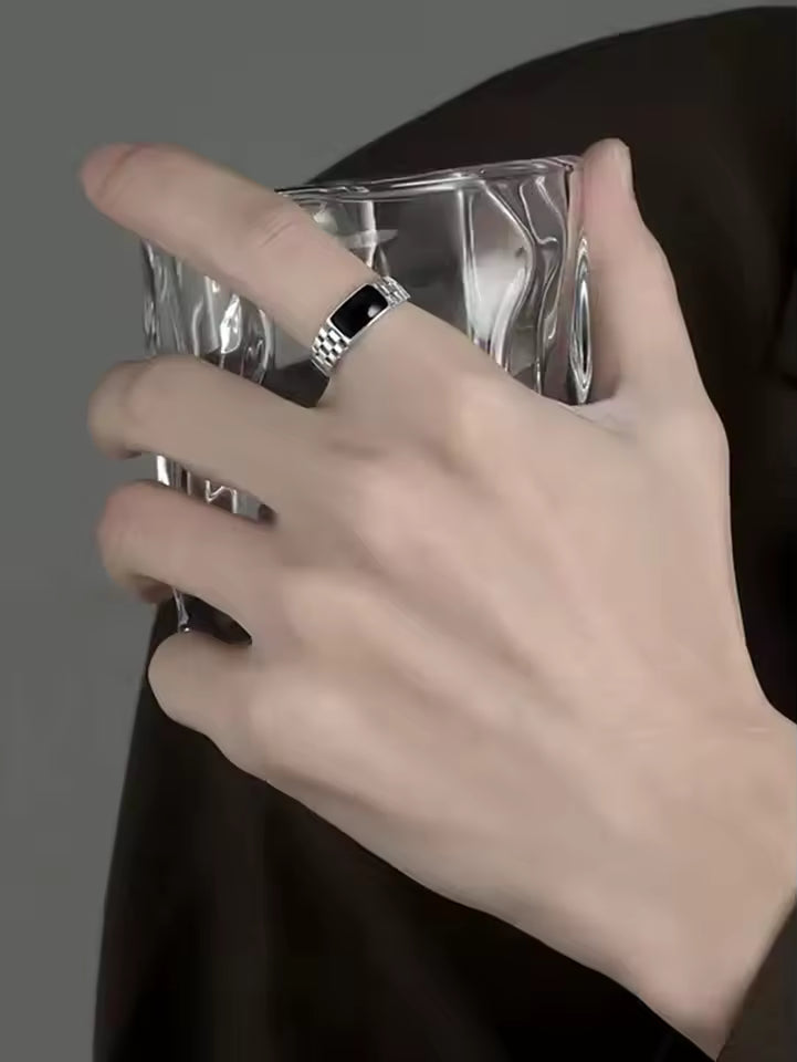 TOMI T-309 Chain Watch – Date | Day | Master Lock Ring Brooch