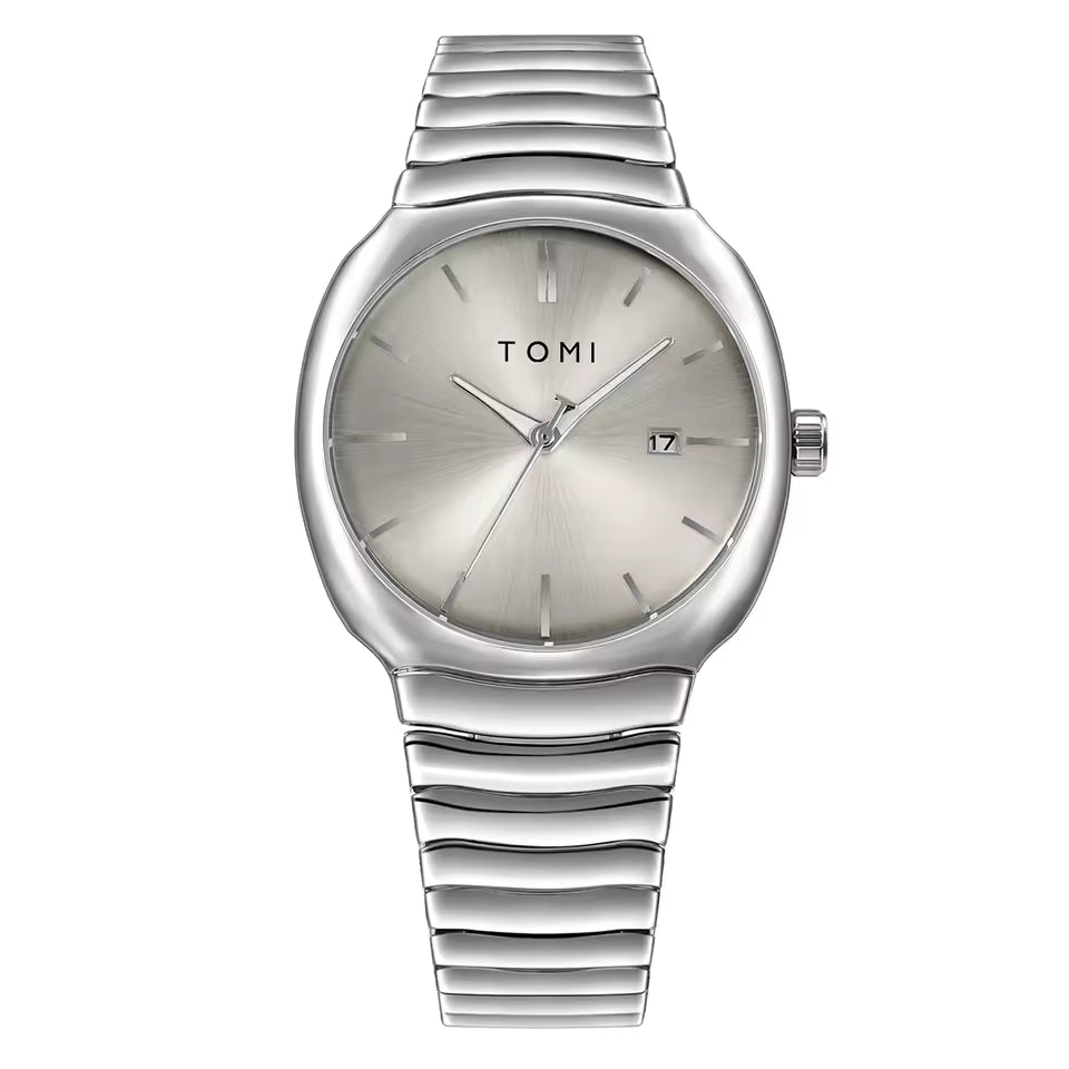 TOMI T-307 New Men's Luxury Business Watch Gift Box Set