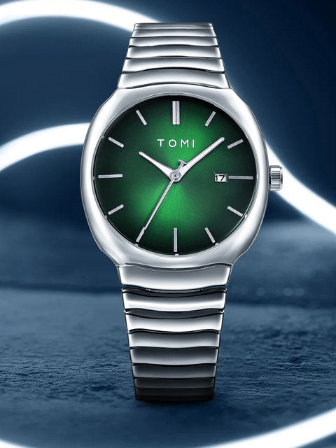 TOMI T-307 New Men's Luxury Business Watch Gift Box Set