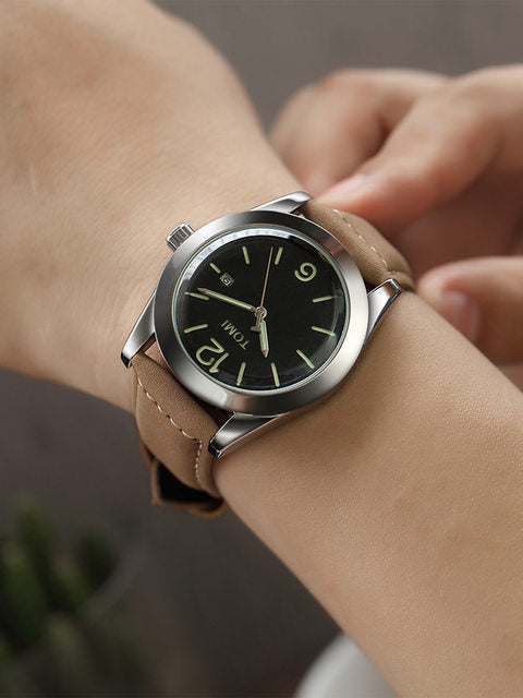 TOMI T-095 Men's Luxury Business Wrist Watch Quartz