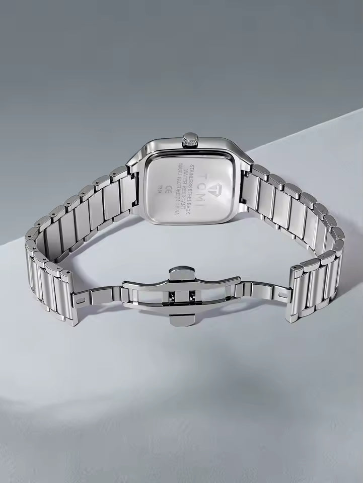 New TOMI T-314 High Quality Chain Watch – Date Quartz | Premium Gift Box Set
