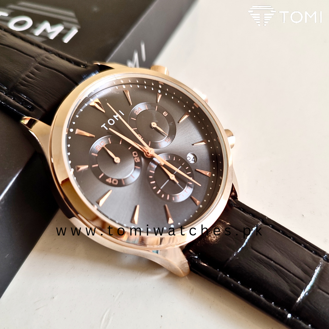 TOMI T-602 Chronograph Luxury Men's Watch