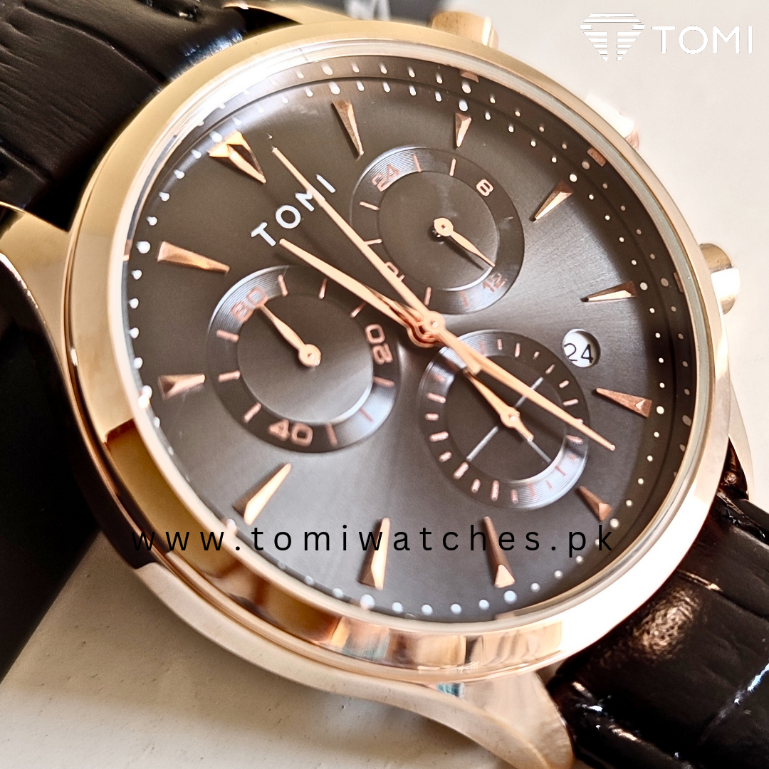 TOMI T-602 Chronograph Luxury Men's Watch