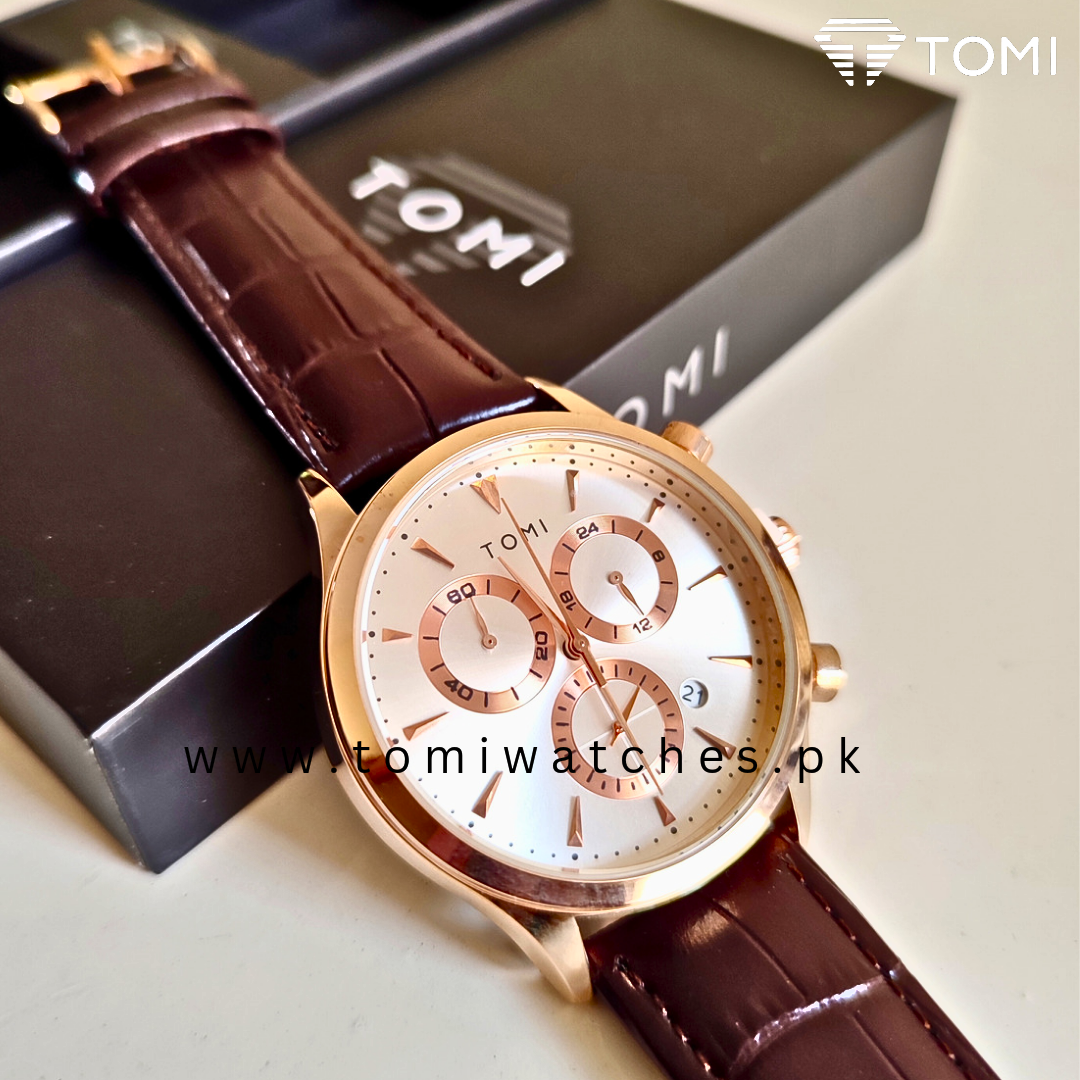 TOMI T-602 Chronograph Luxury Men's Watch