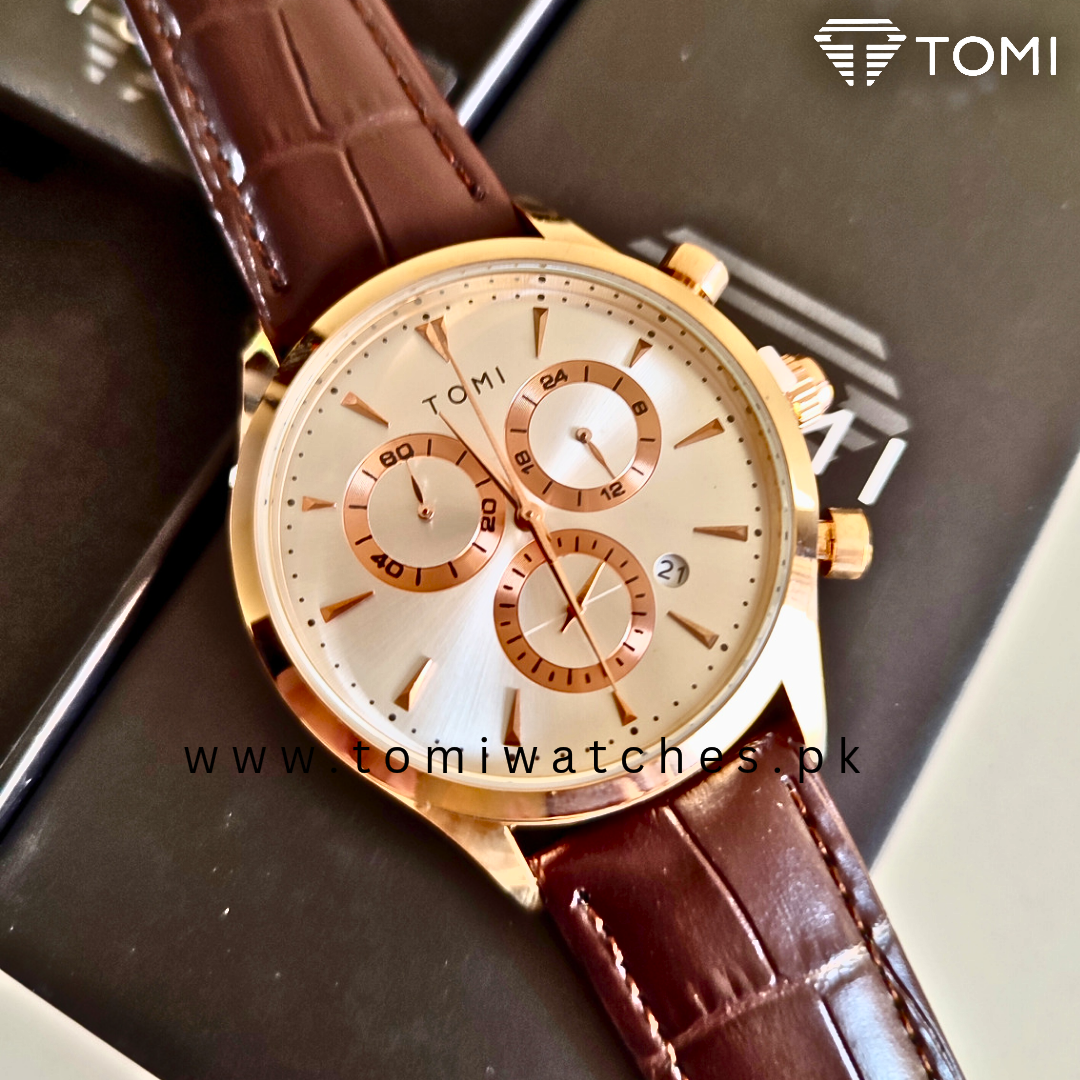 TOMI T-602 Chronograph Luxury Men's Watch