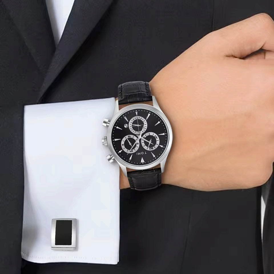 TOMI T-602 Chronograph Premium Luxury Business Men's Watch