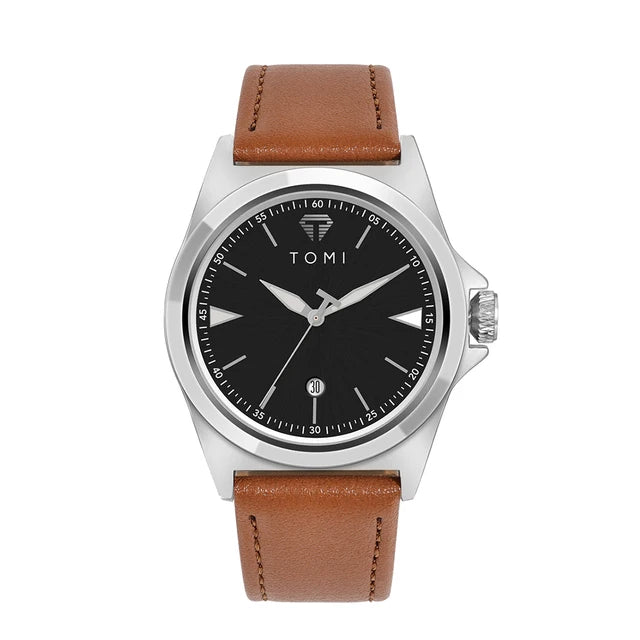 TOMI T-041 Business Watch Date Quartz
