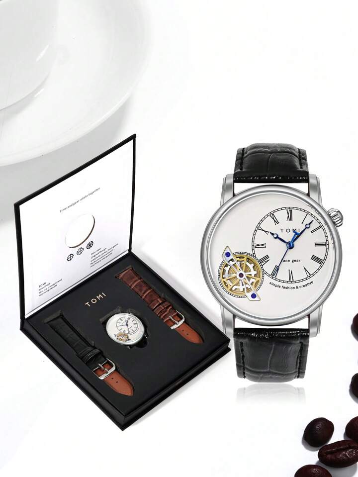 Tomi dual strap watch