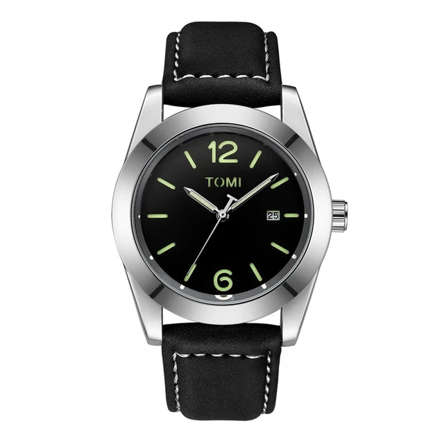 TOMI T-095 Luxury Watch Dial Quartz Date