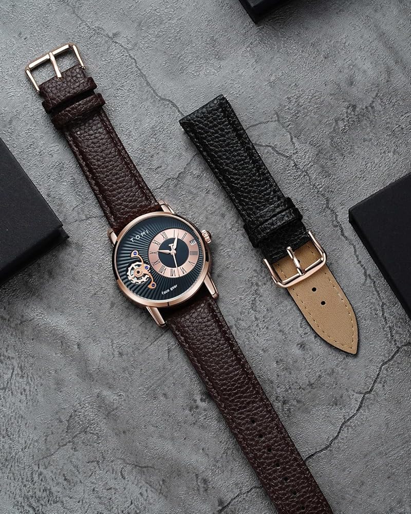 TOMI T-104 Face Gear Dual Strap Watch