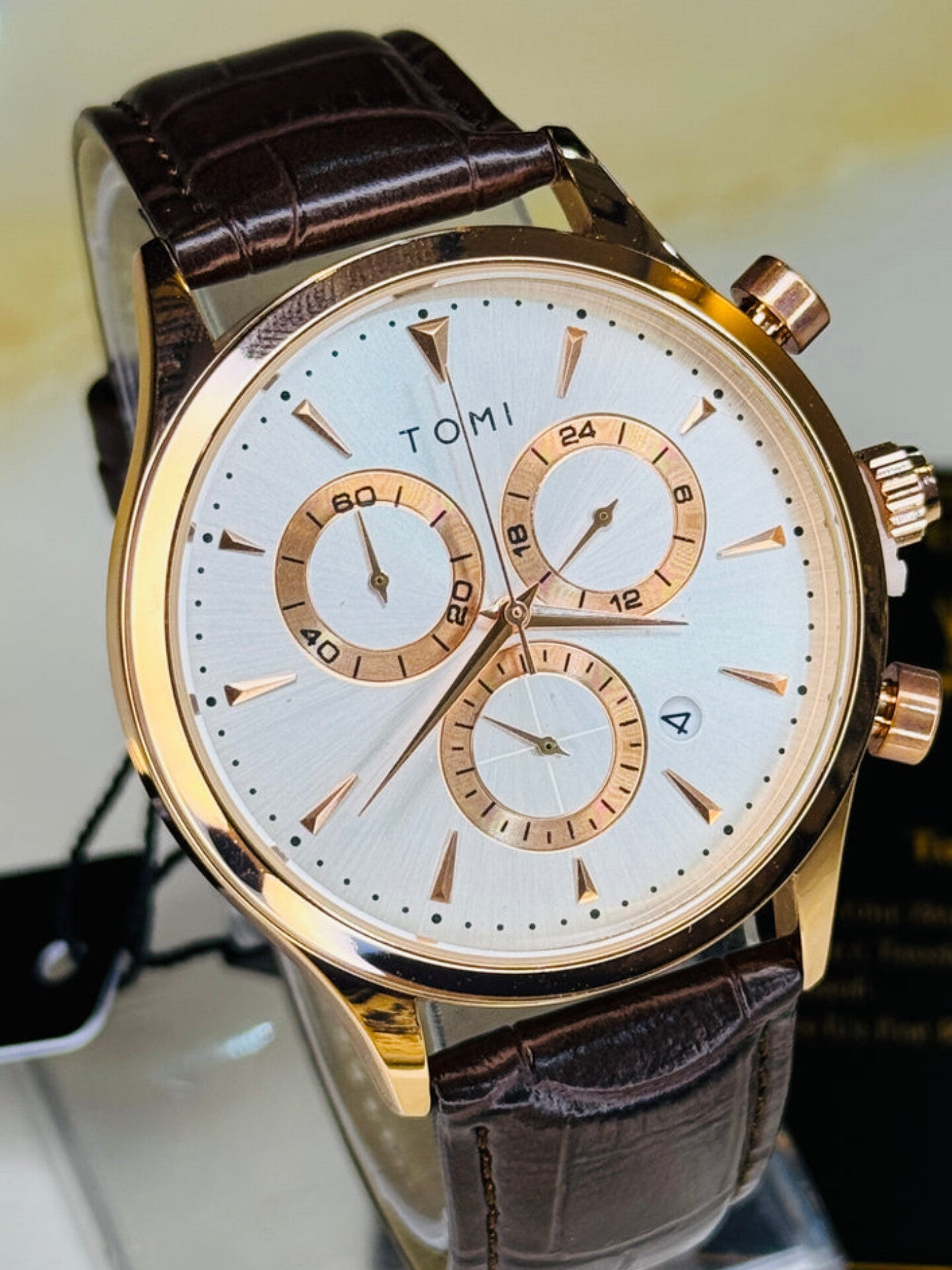 TOMI T-602 Chronograph Premium Luxury Business Men's Watch