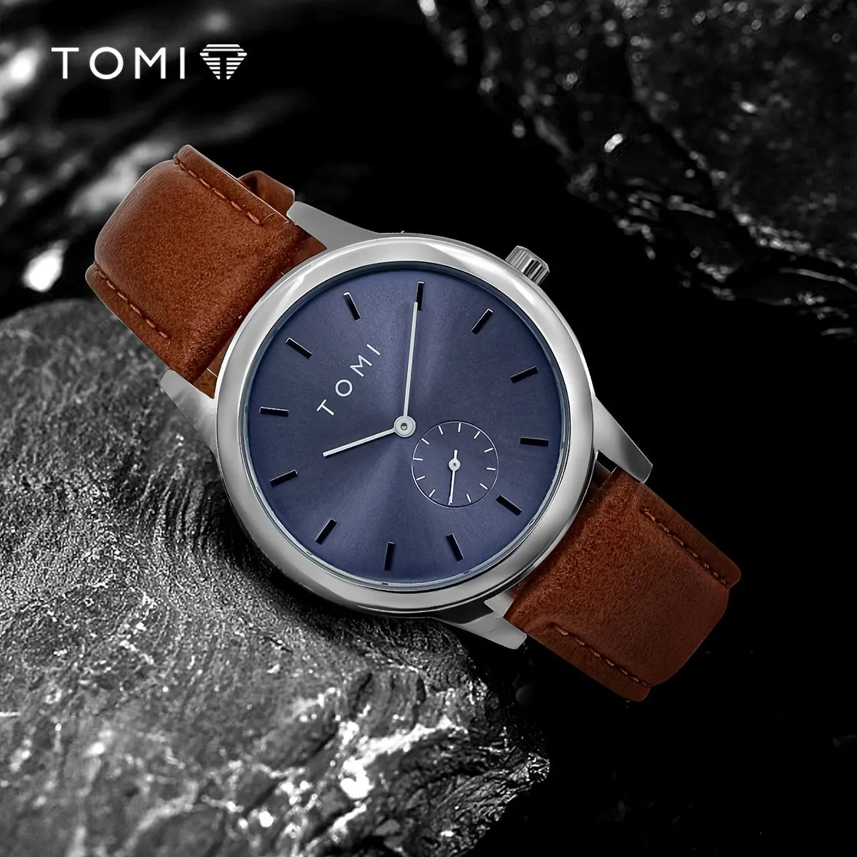 TOMI T-088 Business Quartz Chronograph Unisex Watch