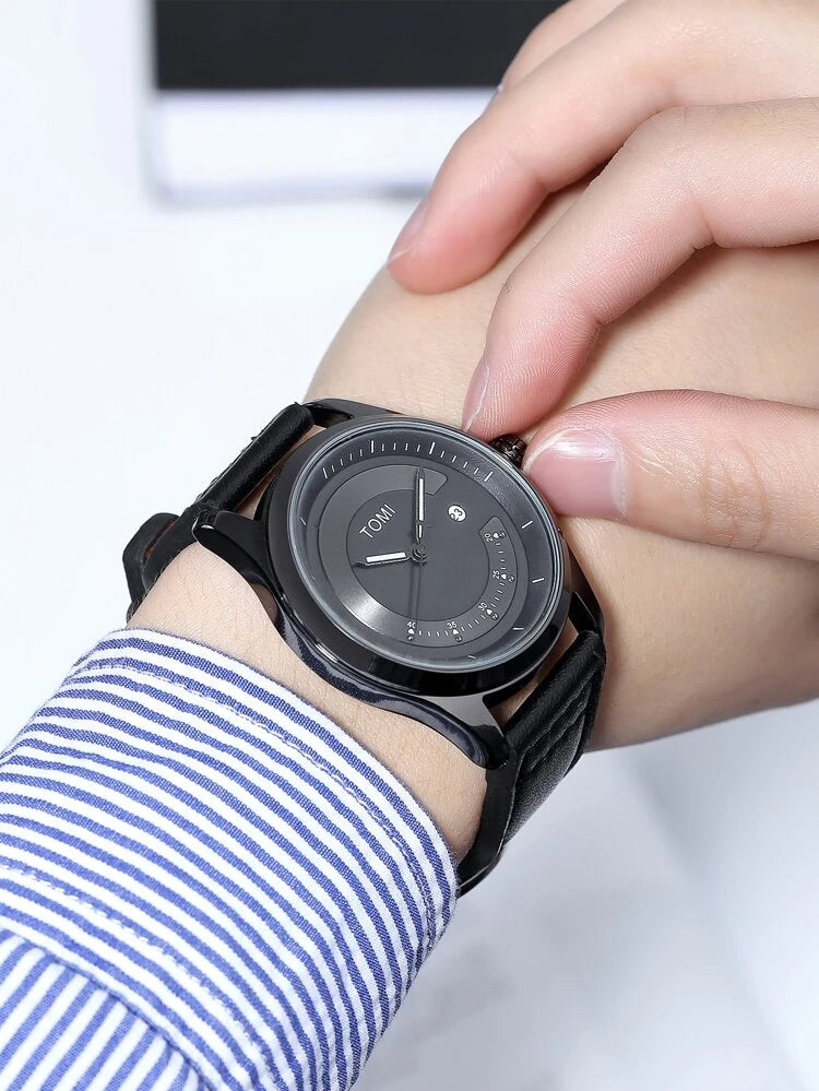 quartz　Business　Wrist　T-099　For　Date　Men　–　TOMI　Watch