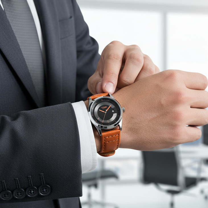 TOMI T-099 Business Wrist Watch For Men Date quartz