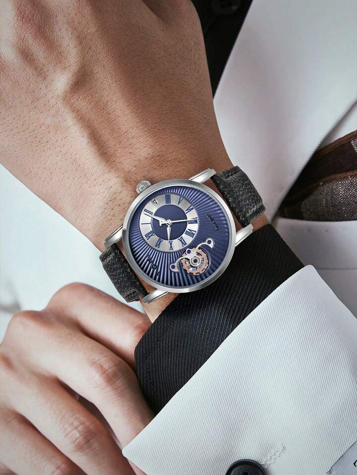 TOMI T-104 Face Gear Dual Strap Watch