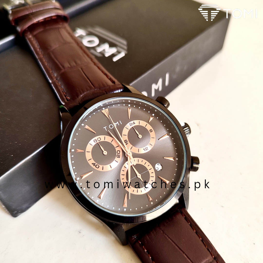 TOMI T-602 Chronograph Luxury Men's Watch