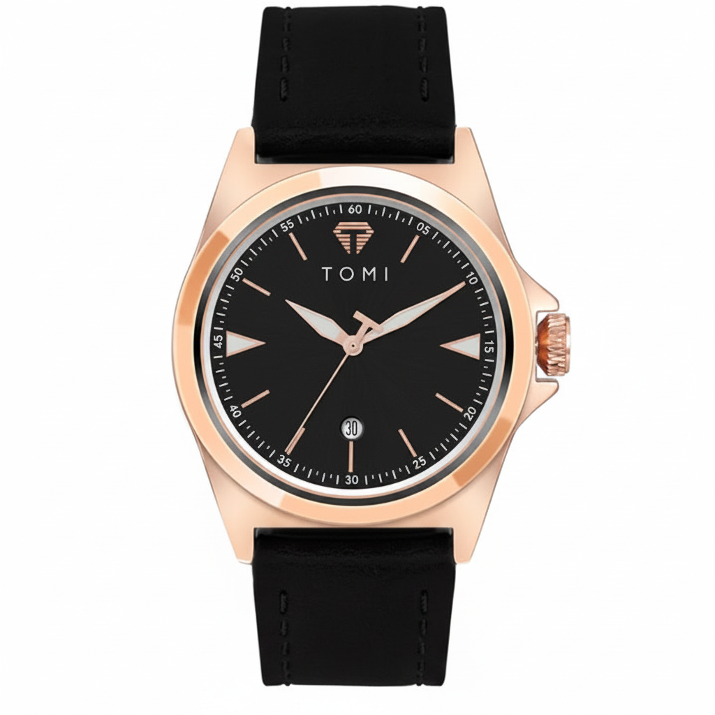 TOMI T-041  Premium Men’s Business Quartz Date Watch