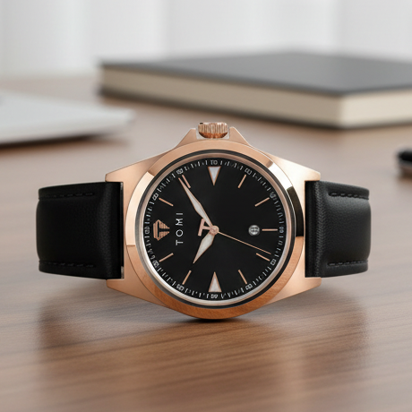 TOMI T-041  Premium Men’s Business Quartz Date Watch