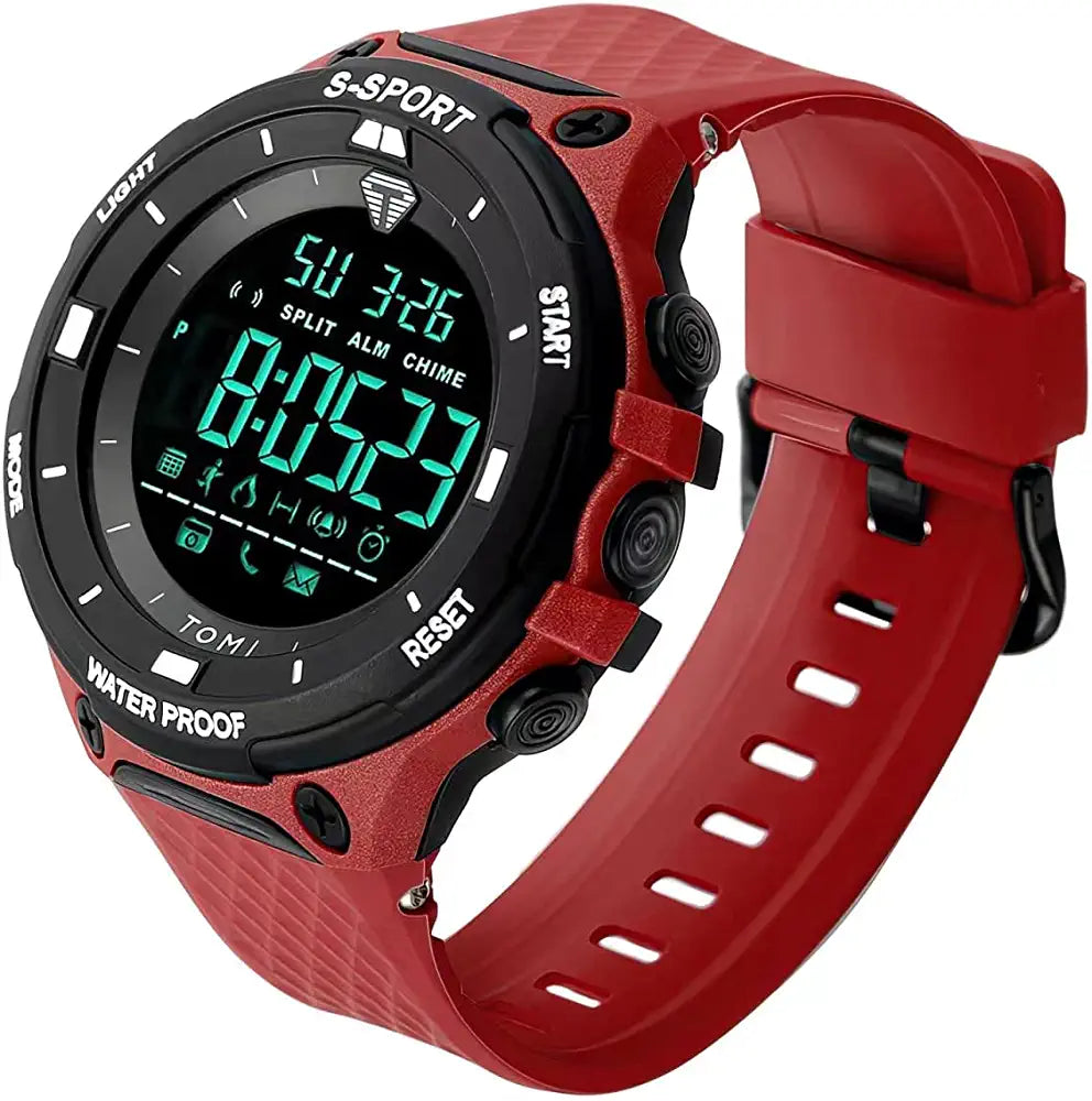 TOMI T-214 Digital Sports Watch For Men's