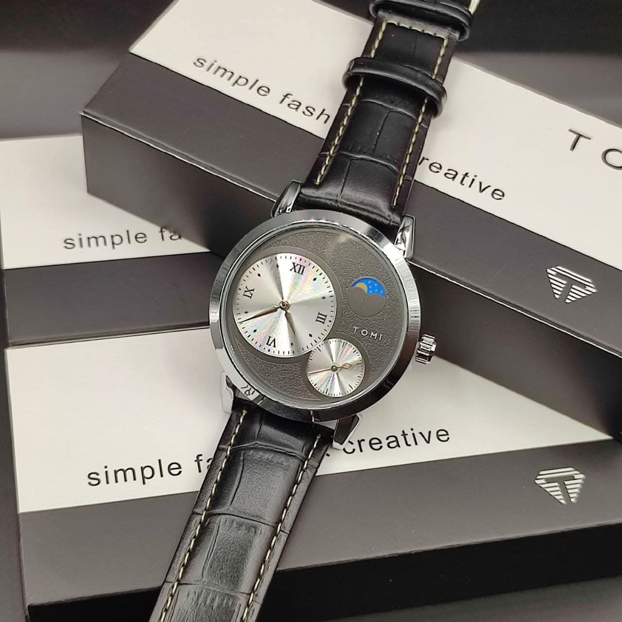 TOMI T-236 Moon Edition Chronograph Watch
