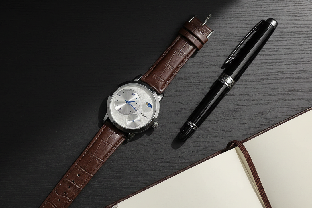 TOMI T-236 Moon Edition Chronograph Watch