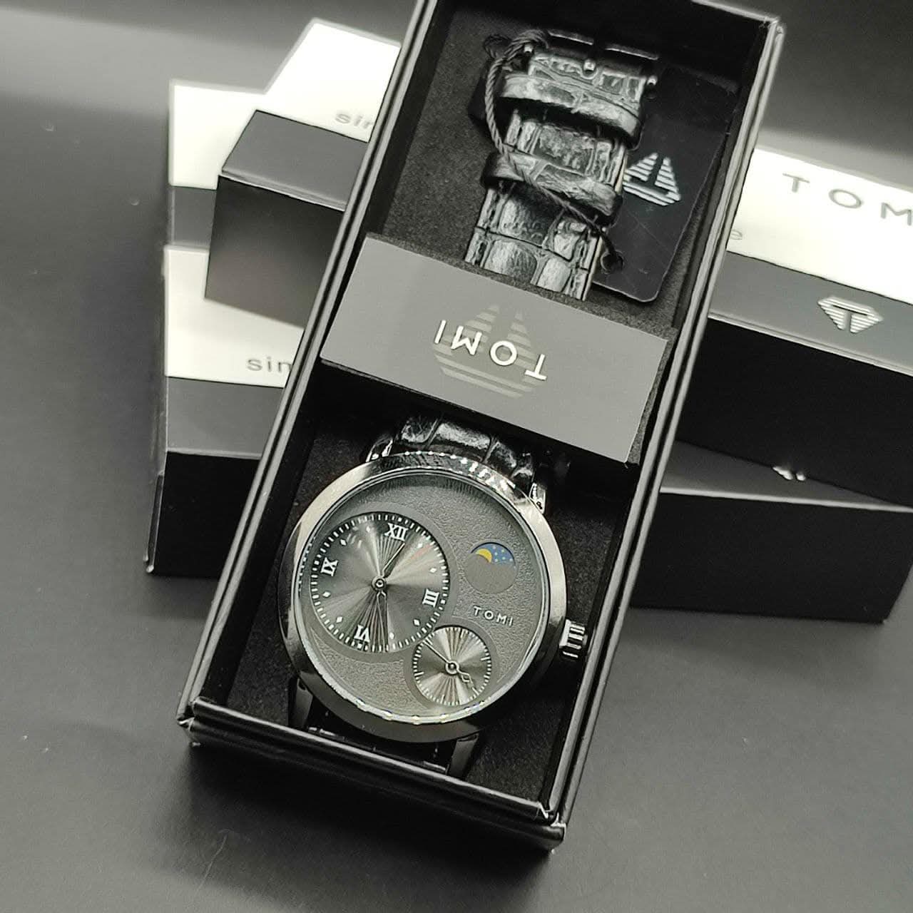 TOMI T-236 Moon Edition Chronograph Watch