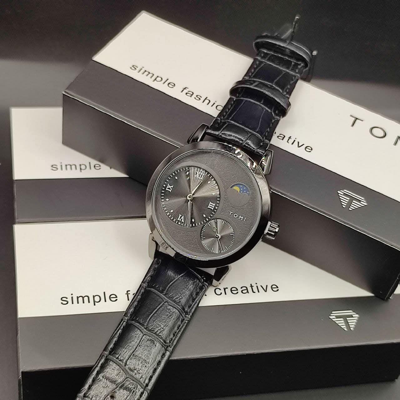 TOMI T-236 Moon Edition Chronograph Watch