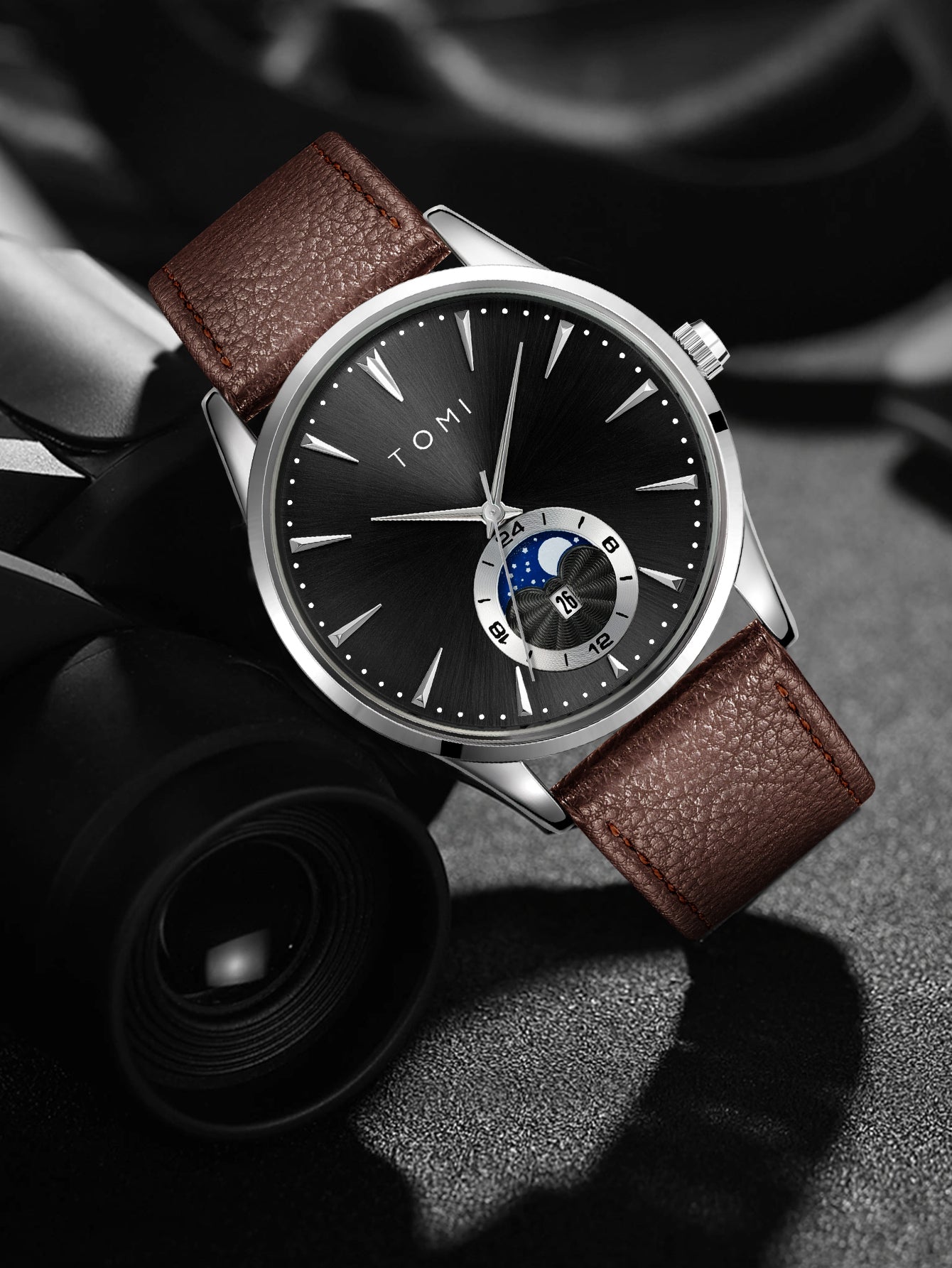 TOMI T-024 Magnet Lock Business Luxury Watch