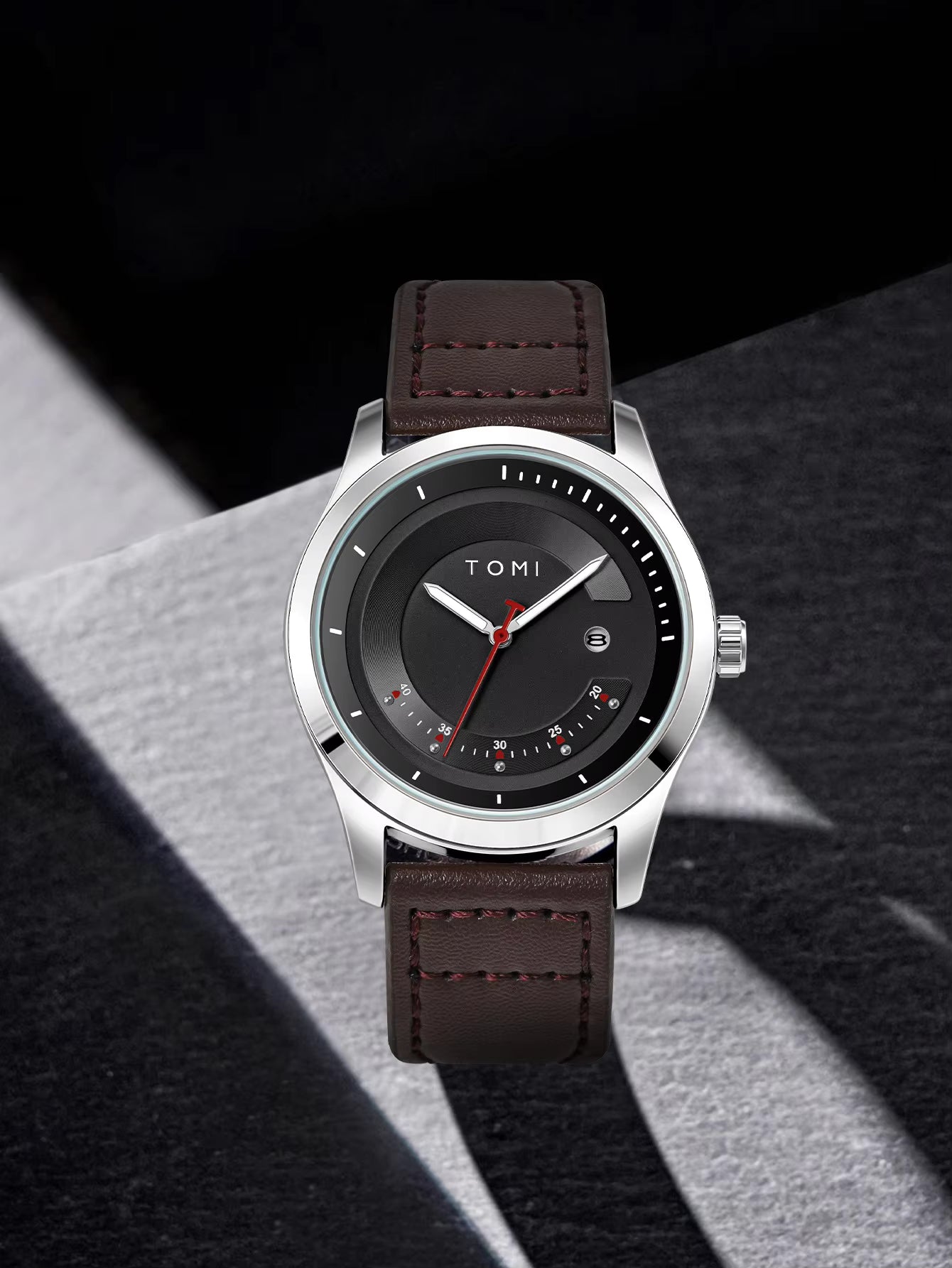 TOMI T-099 Business Wrist Watch For Men Date quartz