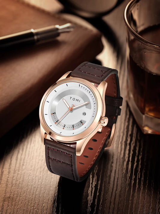 TOMI T-099 Business Wrist Watch For Men Date quartz