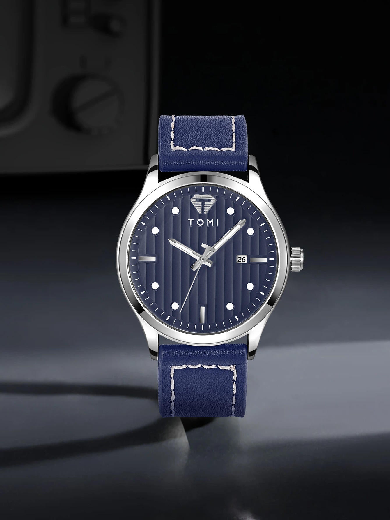 TOMI T-092 Luxury Business Watch – Date Quartz | Premium Box Packing