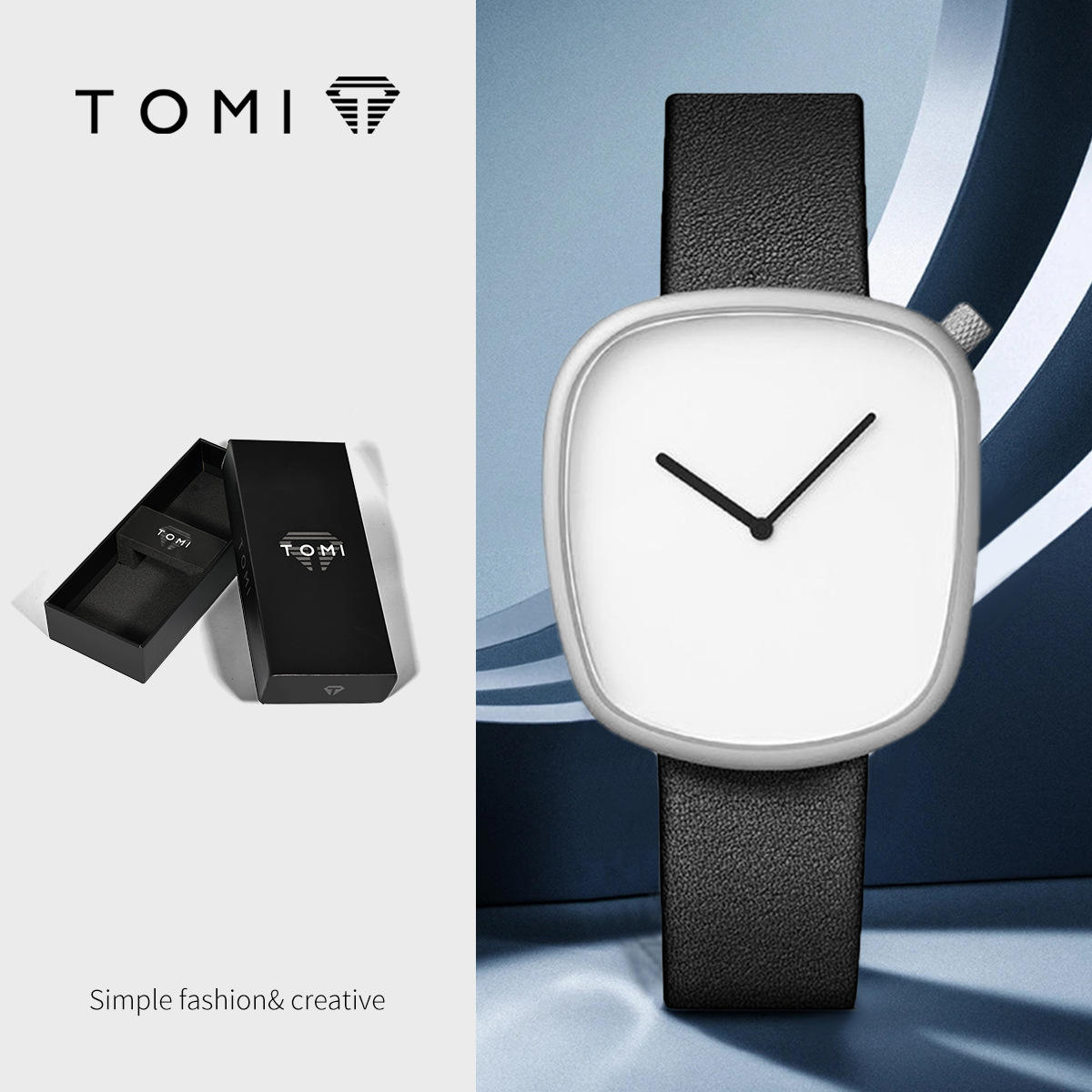 TOMI T-077 Unisex Casual Quartz Wrist Watch