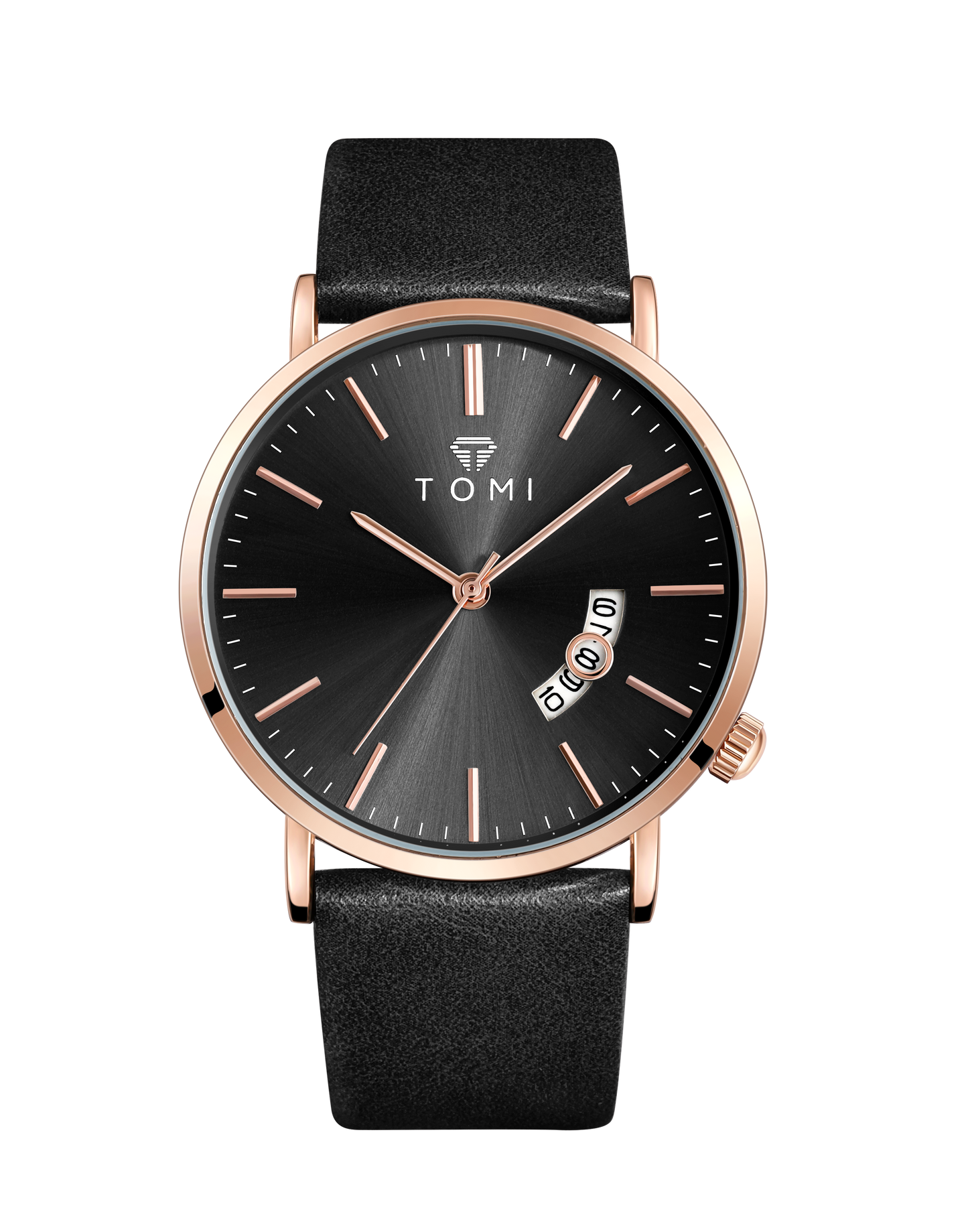 TOMI T-018 Date Quartz Luxury Slim Watch – New Arrival