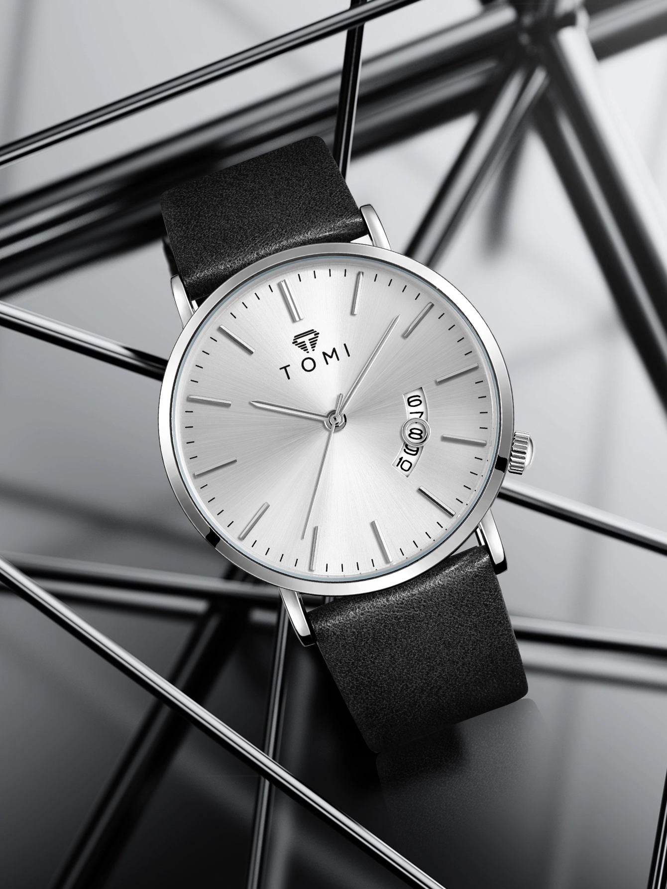 TOMI T-018 Date Quartz Luxury Slim Watch – New Arrival