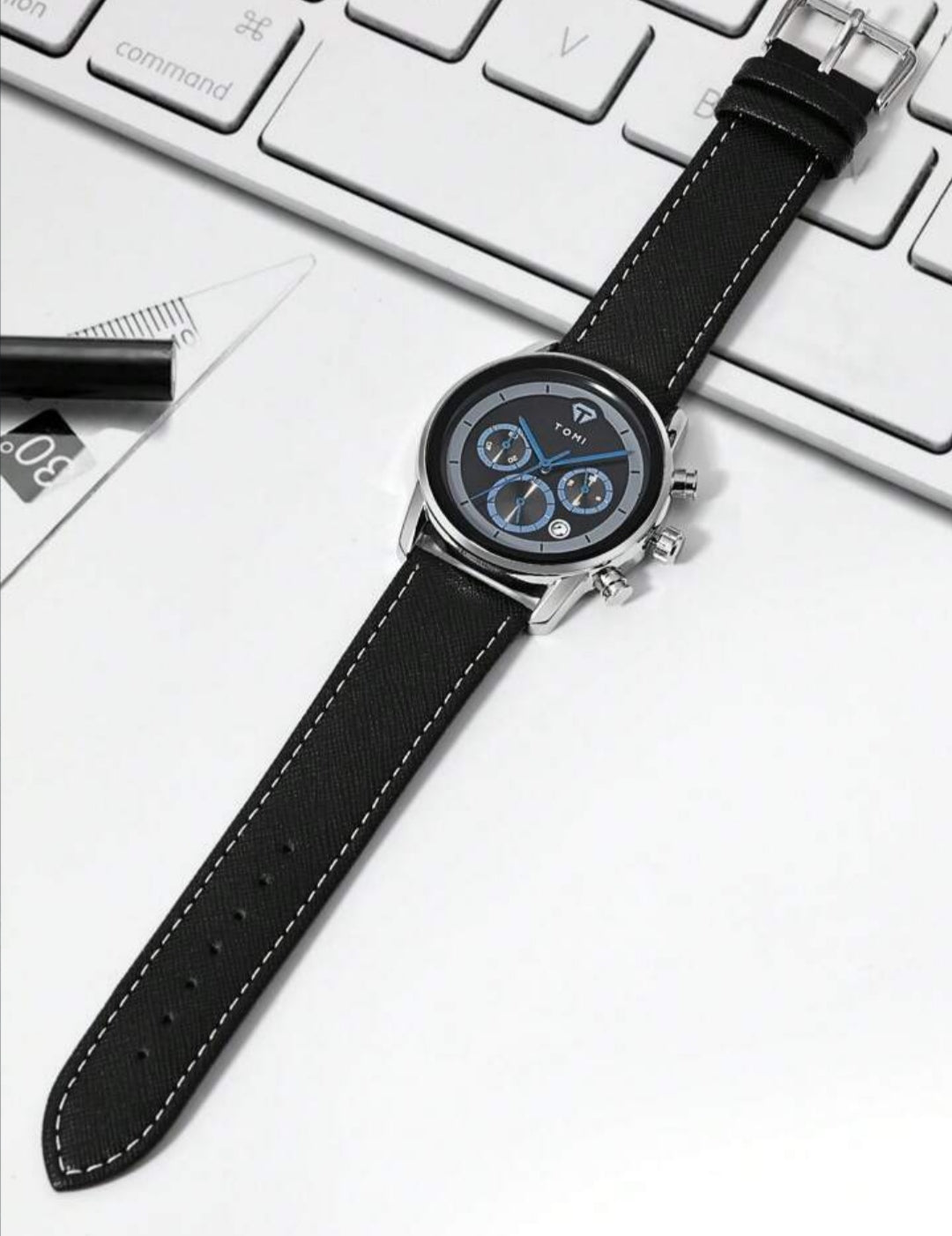 TOMI T-603 S6 Series Luxury Business Watch Cufflinks Tie Pin