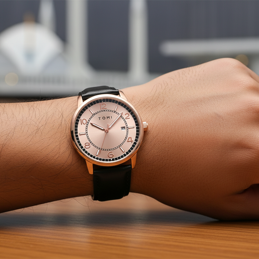 TOMI T-025 Business Luxury Wrist Watch