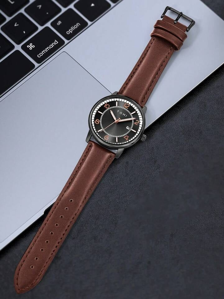TOMI T-025 Business Luxury Wrist Watch