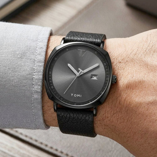TOMI T-044 Luxury Watch Quartz Date | Premium Gift Box