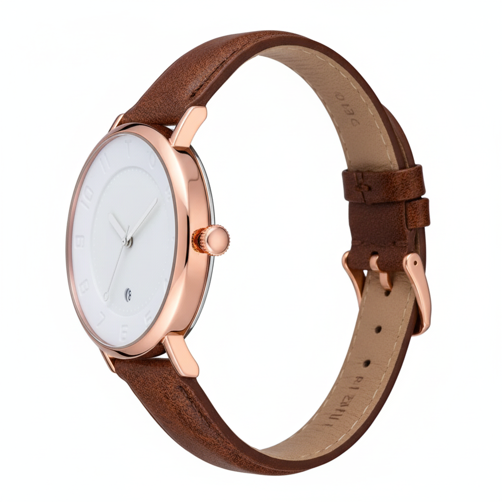 TOMI T-085 Men's Watch Date Quartz Round Dial