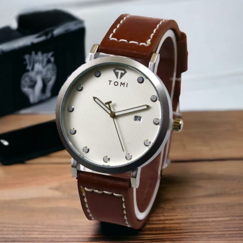 TOMI T-074 Luxury Watch Date Quartz