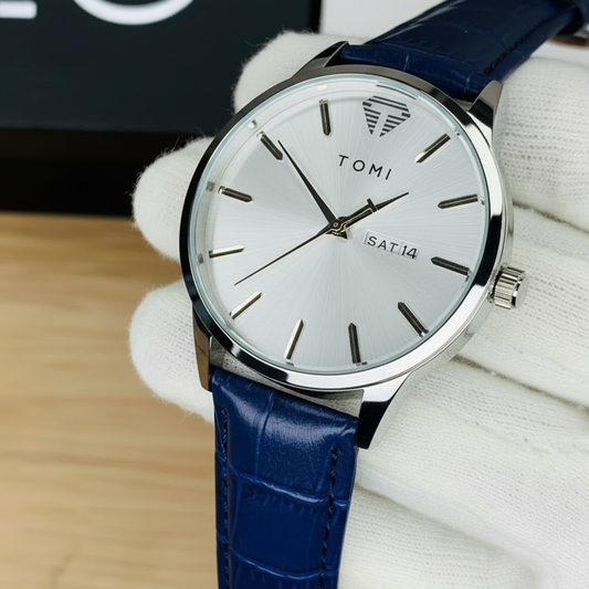 TOMI T-045 Day Date Quartz Wrist Watch For Men