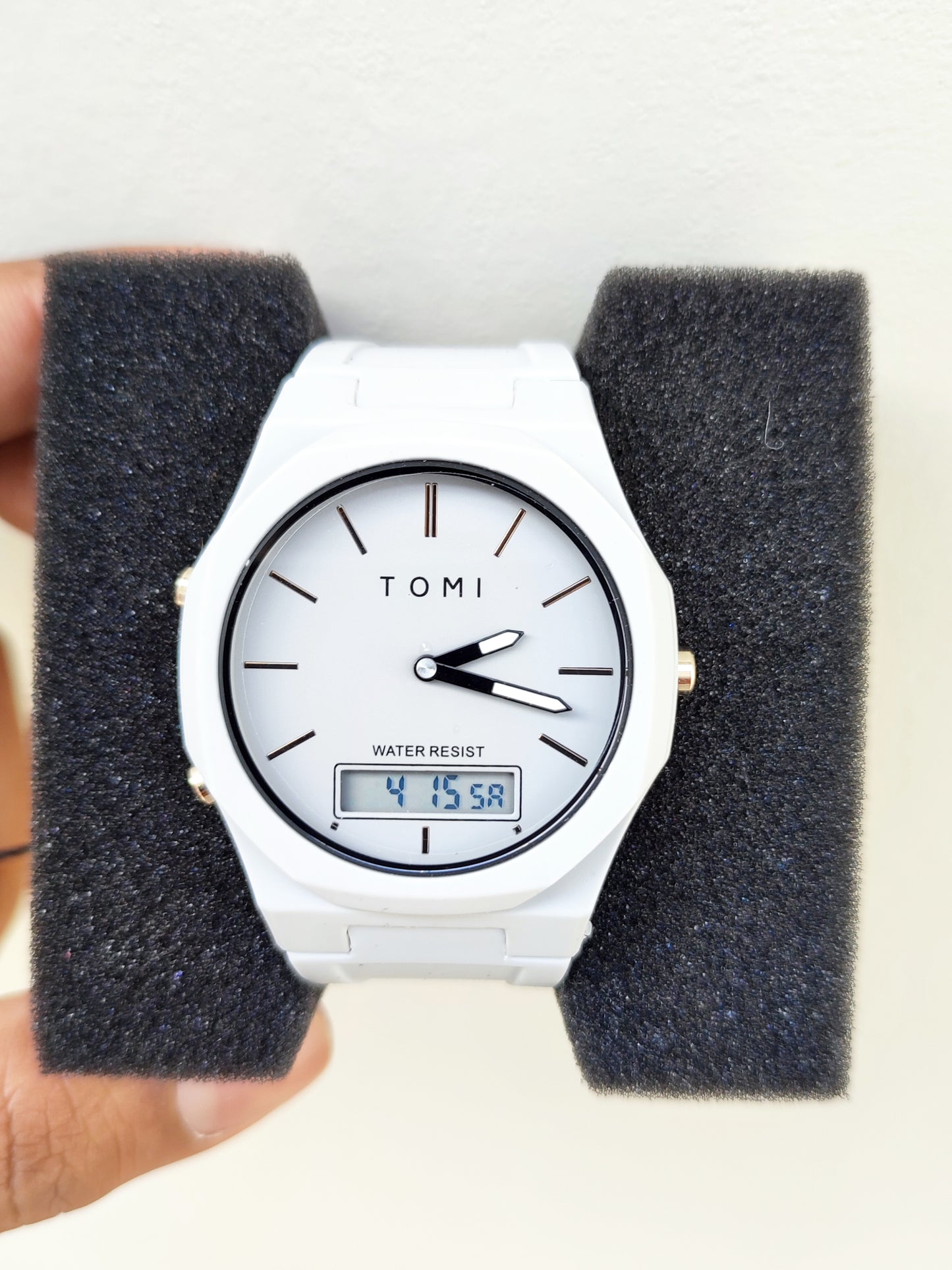 TOMI T-238 Dual Time Sports Watch
