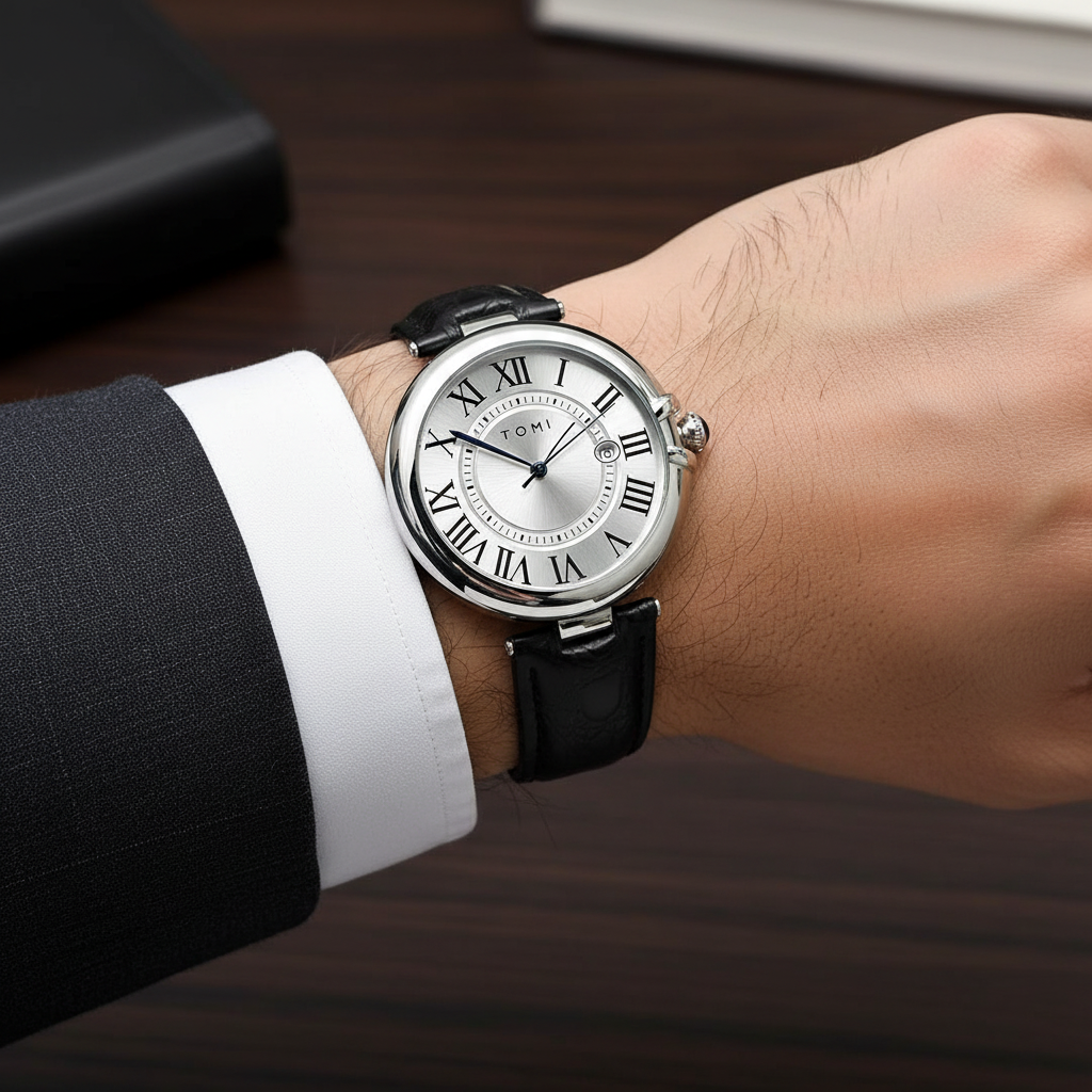 TOMI T-075 Business Luxury Wrist Watch